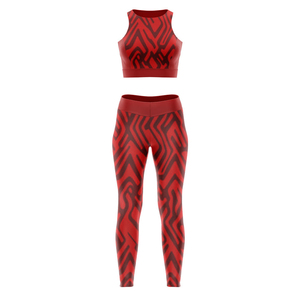 Conjunto de Yoga Sublimado de 3 Piezas Más Vendido para Mujer, Ropa Deportiva Cómoda, Ligera, Transpirable y sin Costuras, Conjuntos de Fitness de Tallas Grandes - Product Image 4