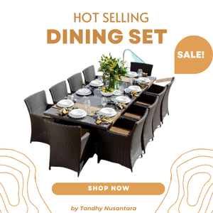 Juego de restaurante de buena calidad, diseño japonés, muebles para el hogar, juego de mesa de comedor, precio al por mayor - Product Image 6