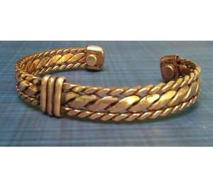 Brazalete Magnético de Cobre para Alivio del Dolor, Hecho a Mano, Elegante, para Hombres y Mujeres, Ideal para Uso Diario - Product Image 2