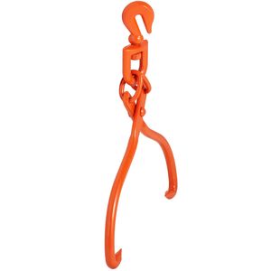 Pinzas Giratorias de Acero para Troncos de 18 Pulgadas, Capacidad de Carga de 772 Libras/350 kg, Manipulador de Madera de 2 Garras - Product Image 6