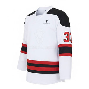 Maillot de hockey sur glace léger et à séchage rapide avec tissu flexible pour l'entraînement des équipes jeunes et adultes et les matchs. - Product Image 3