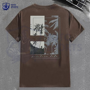 Camisa estampada para hombre con logotipo personalizado, cómoda, ligera, transpirable, de alta calidad, duradera, a precio mayorista razonable. - Product Image 5