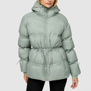 Custom Breathable Eco-Friendly Men's Puffer Jacket Quilted <b>Winter</b> <b>Coat</b> Stand Collar Waterproof Windproof Reversible Hooded - Product Image 3