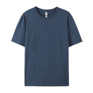 Camisetas Bordadas Personalizadas de Alta Calidad OEM, Camisetas Casuales de Verano de Manga Corta con Cuello Redondo para Hombre - Product Image 4