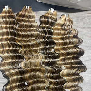 Super Chaud Grand Stock Qualité Supérieure Extensions de Cheveux Doubles Rebondissants Perruque de Cheveux Bruts Cuticules Alignées Vendeurs Bon Marché Cheveux Vierges - Product Image 5