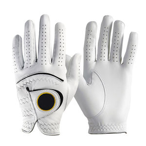 Gants de golf en peau de mouton respirants et imperméables de haute qualité pour hommes et femmes, main gauche, toutes tailles, avec logo personnalisé, antidérapants, pour usage sportif - Product Image 4
