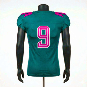 Hoogwaardig Amerikaans voetbaltenue voor teamgebruik / Hoogwaardig 100% polyester Amerikaans voetbaltenue met opdruk - Product Image 3