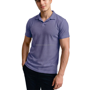 Camisa de Hombre de Marca Privada con Logotipo Personalizado Bordado, Mezcla de Seda/Algodón, Proveedor al por Mayor OEM/ODM, Transpirable y de Secado Rápido - Product Image 1