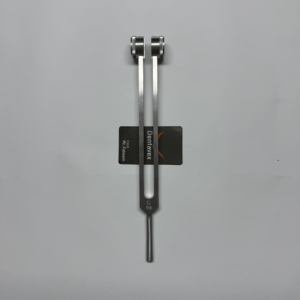 ชุดส้อมเสียงทางการแพทย์ 128Hz 512Hz สำหรับการวินิจฉัยทางหู คอ จมูก และระบบประสาท  แบบทดสอบรินน์ เวเบอร์  ทำจากอะลูมิเนียมและสแตนเลส  แบบมีน้ำหนักและไม่มีน้ำหนัก - Product Image 4