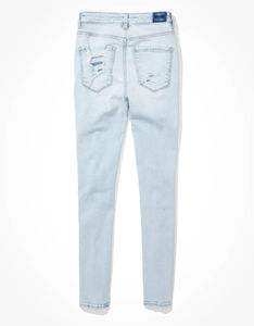 Jeans de Mezclilla para Mujer, Cintura Alta, Corte Regular, 100% Algodón, Ecológicos, Transpirables, de Secado Rápido, Estilo Vintage, Casual, Último Modelo 2026 - Product Image 3