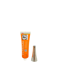 Tubo de plástico PE avanzado para envasar gel y crema para el acné, para piel y cuerpo, con tapa de rosca larga plateada y estampado en el hombro. - Product Image 5