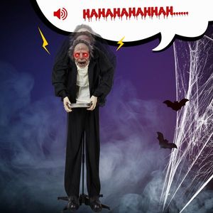 Decorazione di Halloween da 1,5 m con Personaggio Maschile in Piedi, Decorazioni Premium per Halloween - Product Image 5