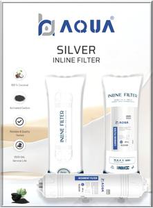 Cartucho de Filtro en Línea SILVER de 5 Micras PP Spun + Carbón 900 IV de Encaje a Presión, Repuesto para Purificador RO de 2500 Galones de Vida Útil - Product Image 5