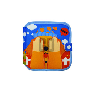 Livre sensoriel en feutre silencieux Peek-a-Boo Puppy Daily Life & Tactile Sensory - Product Image 5