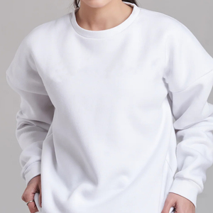 Sudadera Oversize para Mujer, Algodón Premium, Manga Larga, Cuello Redondo, Estilo Casual, Urbana, Cálida, Suave y Cómoda para Uso Diario - Product Image 5
