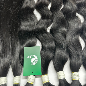 100% humain vietnamien coloré Ombre Remy Extension de cheveux meilleure qualité brut Double dessiné en vrac Extensions de cheveux avec commande d'échantillon - Product Image 3