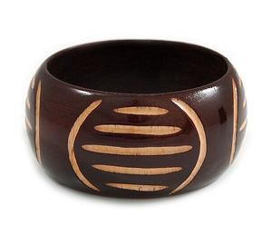 Brazaletes de Madera de Primera Calidad para Mujer, Elegantes Brazaletes de Madera con Acabado Natural para Uso Diario, Joyería Tradicional y Moderna - Product Image 4