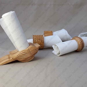 Anneaux de serviette de haute qualité, variétés (AC 9618) Vaisselle de haute qualité Variétés Anneaux de serviette en bois - Product Image 1
