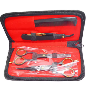 Kits de ciseaux de coiffure, 25 ensembles de ciseaux de coiffure en acier inoxydable, ciseaux professionnels pour barbier - Product Image 2