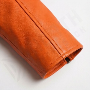 Veste de moto en cuir véritable pour homme de qualité supérieure, nouvelle arrivée, vestes de moto d'hiver, protections amovibles, personnalisables - Product Image 6