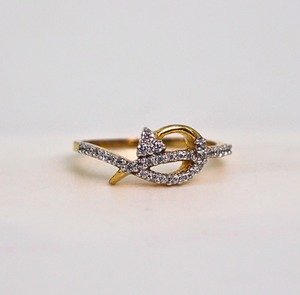 แหวนทองคำแท้ 14K สีเหลือง ประดับเพชรทรงกลม 1 กะรัต เพาะเลี้ยงในห้องปฏิบัติการ ขัดเงาอย่างดี แหวนแต่งงานสำหรับผู้หญิง สี D ถึง G ระดับความสะอาด IF SI2 - Product Image 1