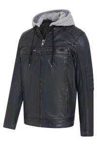 Veste de motard en cuir véritable de haute qualité pour homme, manteau décontracté de style motard, service d'échantillonnage disponible, directement de l'usine - Product Image 3
