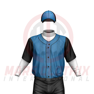 Uniformes de Béisbol Hechos con Material 100% Poliéster, Diseño Personalizado, Uniformes de Béisbol de Alta Calidad a Precio de Mayoreo - Product Image 5