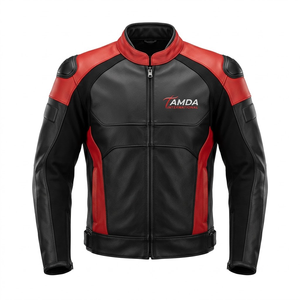 Custom Men's <b>Biker</b> Leather <b>Jacket</b> Motorcycle Racing | Motorbike Auto Racing Wear Online Sale - Product Image 1