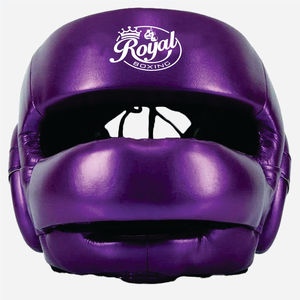 High Quality Leather <b>Head</b> Guard for Boxing MMA MuayThai Kickboxing Karate Taekwondo-Customizable Sizes & Colors - Product Image 1