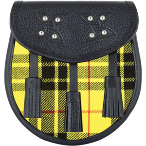 Factory Supplies Scottish Leather Kilt Sporran Semi Dress Tartan Sporran Highland Wear for <b>Weddings</b> and Formal Events - Product Image 1