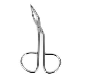 Pince à épiler et ciseaux à sourcils de qualité supérieure en acier inoxydable professionnel pour l'épilation des poils du visage et des sourcils, pour femmes et hommes - Product Image 1