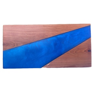 Planche à découper moderne de cuisine en bois et résine avec logo personnalisé dernière Offre Spéciale planche de service à fromage multifonctionnelle - Product Image 5