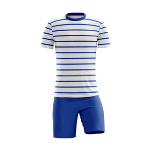 Camiseta de fútbol para hombre con diseño personalizado del mejor fabricante, conjuntos impresos por sublimación directa de fábrica, MOQ bajo al por mayor - Product Image 1
