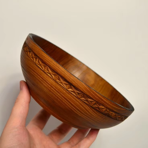 Tazón de Cerámica Hecho a Mano, Ecológico, Apto para Alimentos, Tazón Grande para Fiestas, para Uso en la Cocina - Product Image 1