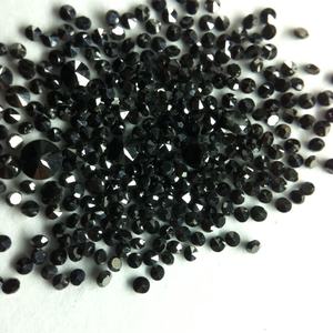 26 quilates cuentas facetadas de diamantes negros naturales pulidos de alta calidad y collar suelto para mujer - Product Image 1