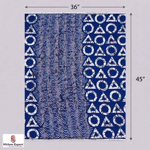 Tissu en coton brocart imprimé africain de qualité supérieure, fabrication sur mesure OEM ODM, fournisseur d'usine textile Nigéria Ghana Kenya - Product Image 1