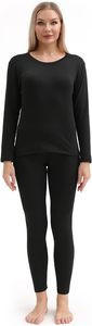 Women High Waist Black <b>Leggings</b> Slim Fit Knitted Cotton Winter Casual Solid Color Breathable Thermal Vintage <b>Crop</b> Pants - Product Image 3
