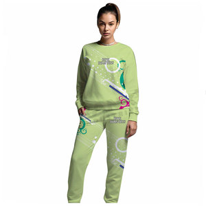 Ensembles pour femmes en coton de couleur personnalisée fabriqués au Pakistan, ensemble 2 pièces de haute qualité, faible MOQ, survêtements pour femmes - Product Image 2
