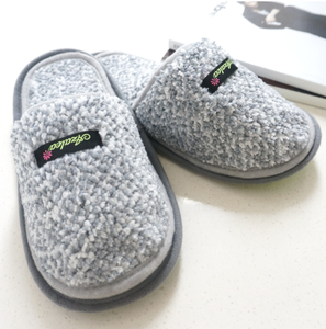 (Pastello) Microfiber Winter Cleaning <b>Slippers</b> (1 Pair) with Replaceable Cleaning Pad - Product Image 4