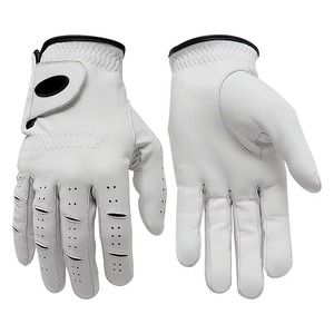 Guantes de Golf Blancos de Piel Cabretta de Nuevo Estilo, Hechos a Medida, Duraderos, Antideslizantes, con Gran Sensación de Flexibilidad, para Adultos - Product Image 1