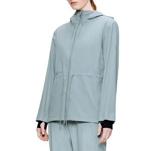 Chaqueta de Lluvia para Mujer, Servicio OEM, Tejido Premium, Impermeable, Resistente al Viento, Ligera, Chaqueta de Invierno en Venta - Product Image 3