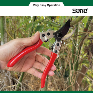 Tijeras de poda agrícolas SONO JV9 para huertos, con revestimiento de PTFE, acero al carbono, aleación de aluminio, para diestros, PVC - Product Image 3