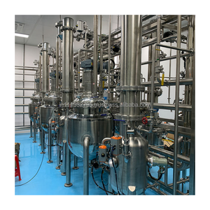Ligne de production de crème cosmétique, machine d'émulsification avec enveloppe chauffante et système de contrôle PLC - Product Image 1