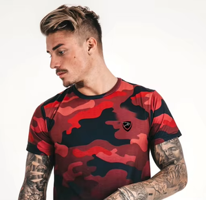 เสื้อยืดผู้ชายสีขาวคุณภาพสูงขายส่ง แบบเรียบ รับสกรีนลายกราฟิก ผลิตจากผ้าถัก ระบายอากาศได้ดี เป็นมิตรต่อสิ่งแวดล้อม ผสมสแปนเด็กซ์/โพลีเอสเตอร์ - Product Image 3