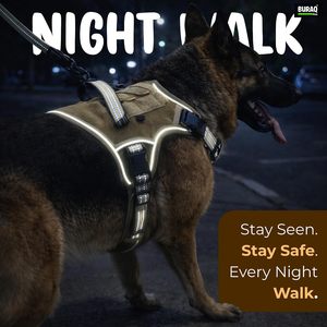 Premium Tactical Dog <b>Harness</b> OEM ODM Custom Logo Heavy Duty Adjustable No Pull <b>Pet</b> <b>Harness</b> Direct Manufacturer - Product Image 5