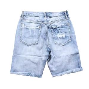 High Quality Summer Denim Shorts Male <b>Jeans</b> <b>Men</b> Short <b>Jeans</b> Regular Fitness <b>Jeans</b> <b>Men</b> Shorts Customized Unisex Design - Product Image 2
