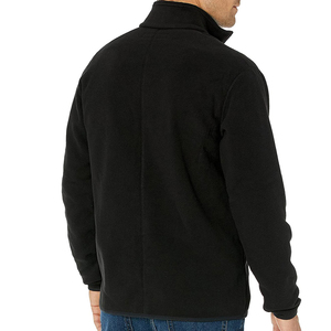 Veste polaire en tissu tissé style hiver à manches longues avec fermeture éclair pour homme - Product Image 2