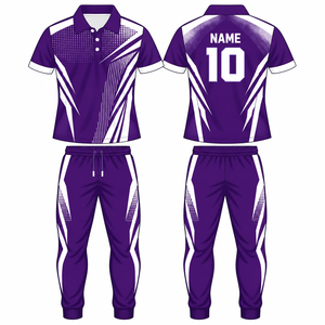 Maillot de cricket personnalisé imprimé par sublimation, polo respirant à séchage rapide, uniforme de travail d'été, t-shirt - Product Image 2
