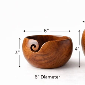 Wooden <b>Yarn</b> Bowls High Quality - Product Image 1