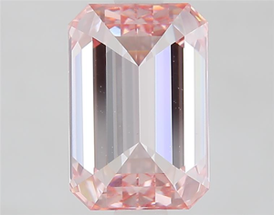 เพชรทรงเหลี่ยมสีชมพู 7 กะรัต สวยงามน่าทึ่ง หายาก ทรงแฟนซี สำหรับเครื่องประดับหรูหราสั่งทำพิเศษ - Product Image 2